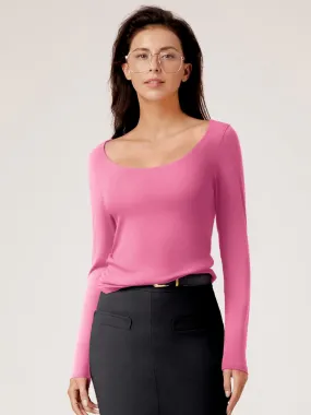 Amoretu Women's Scoop Neck Tee