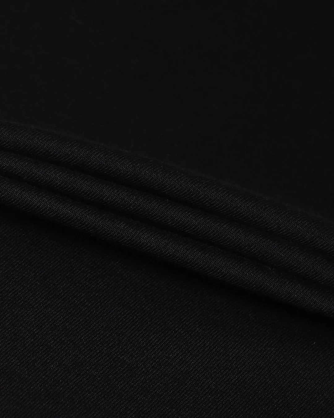 Black Oversized Printed Men's T-Shirt