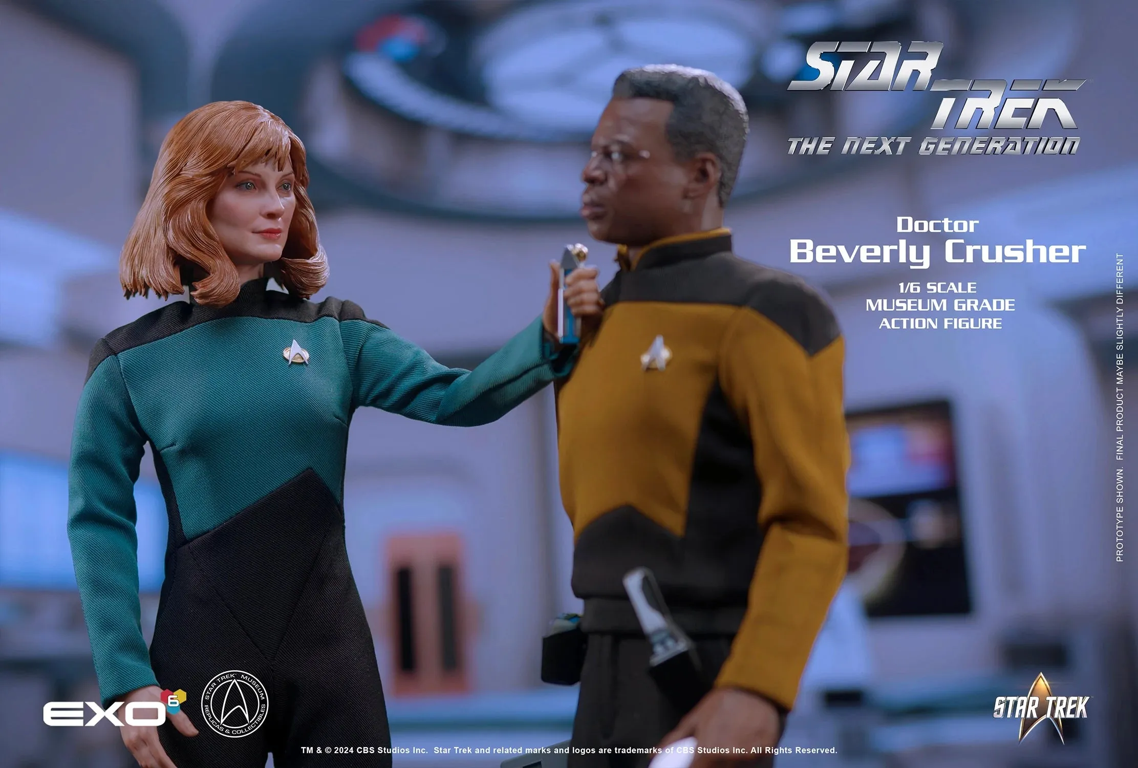 EXO-6 Star Trek: The Next Generation Dr. Beverly Crusher (Standard Ver.) 1/6 Scale Figure