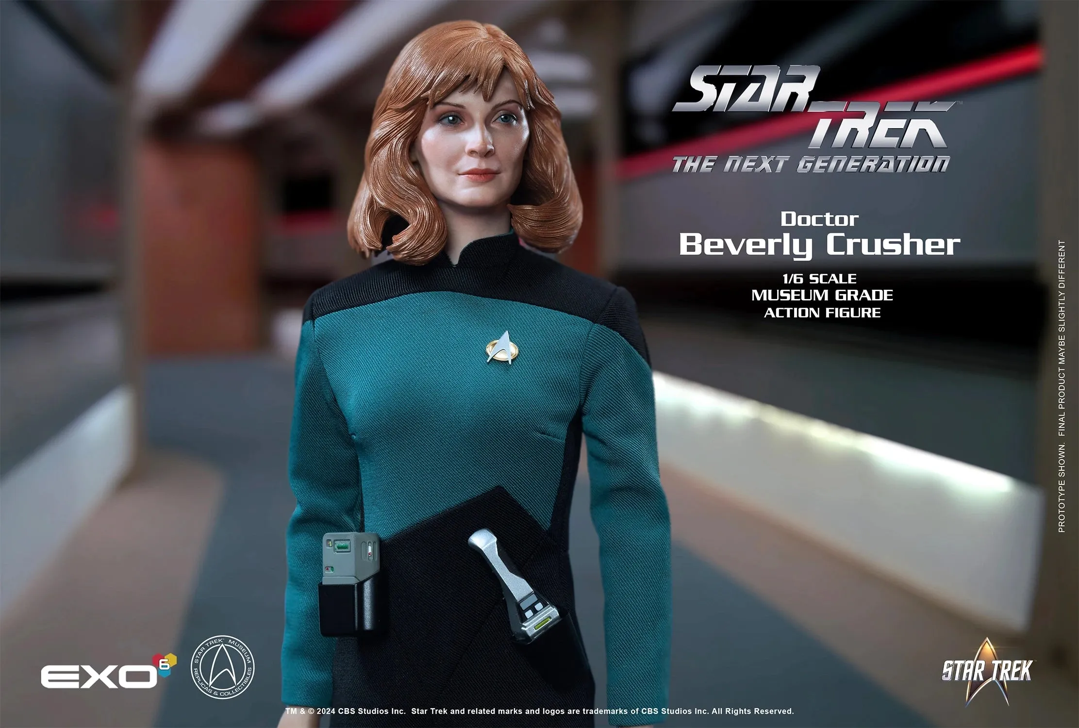 EXO-6 Star Trek: The Next Generation Dr. Beverly Crusher (Standard Ver.) 1/6 Scale Figure