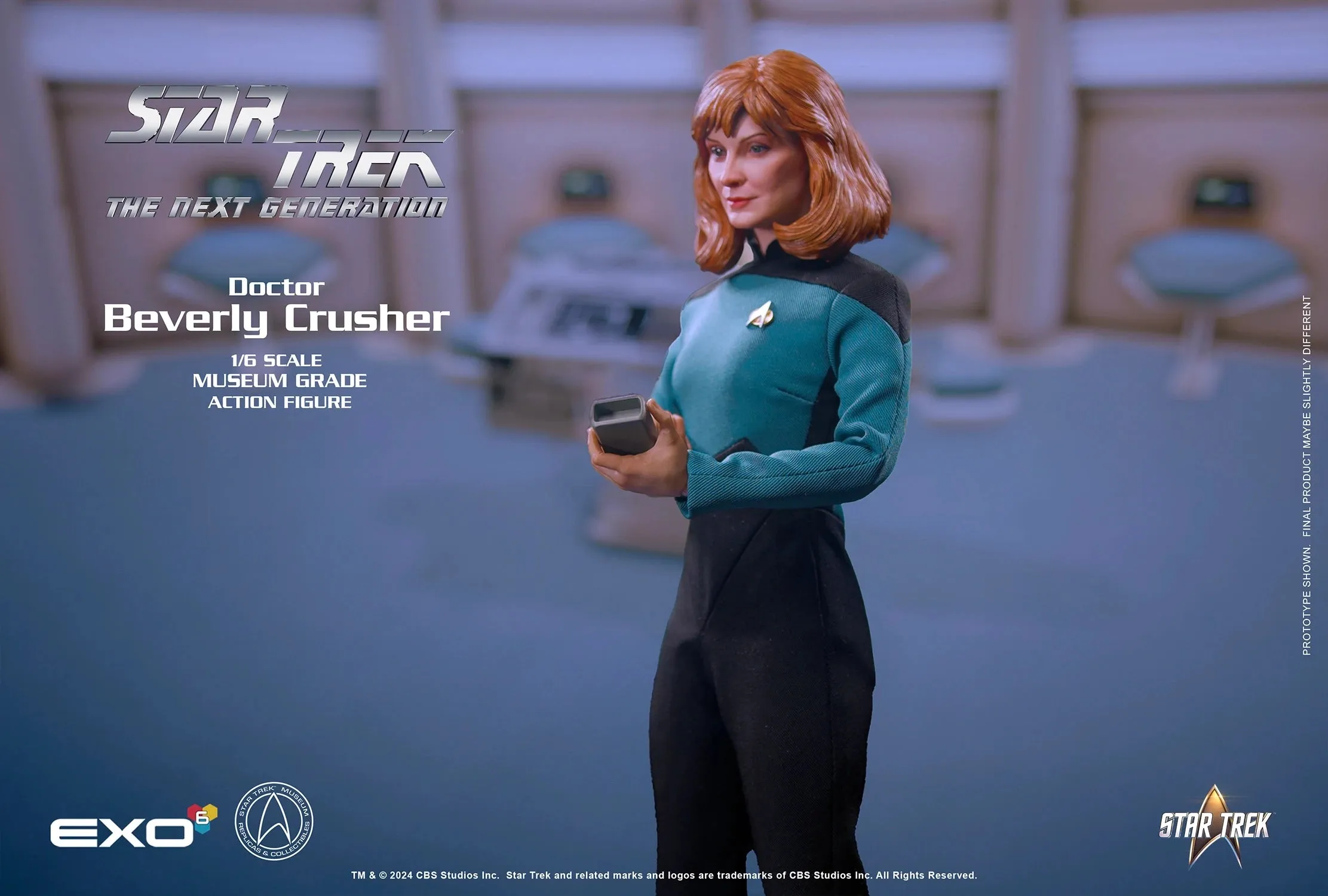 EXO-6 Star Trek: The Next Generation Dr. Beverly Crusher (Standard Ver.) 1/6 Scale Figure