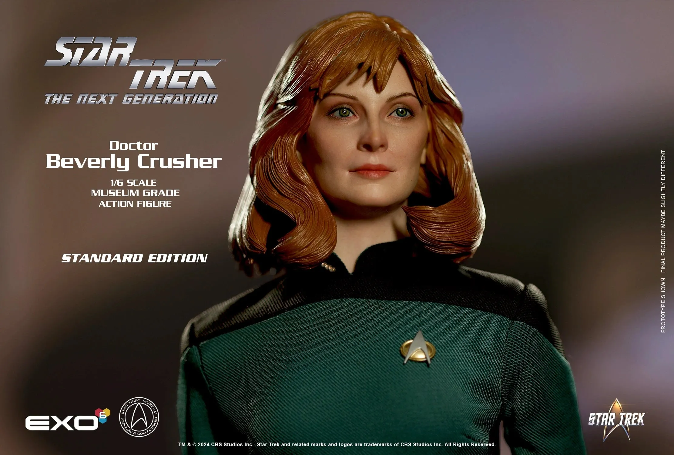 EXO-6 Star Trek: The Next Generation Dr. Beverly Crusher (Standard Ver.) 1/6 Scale Figure