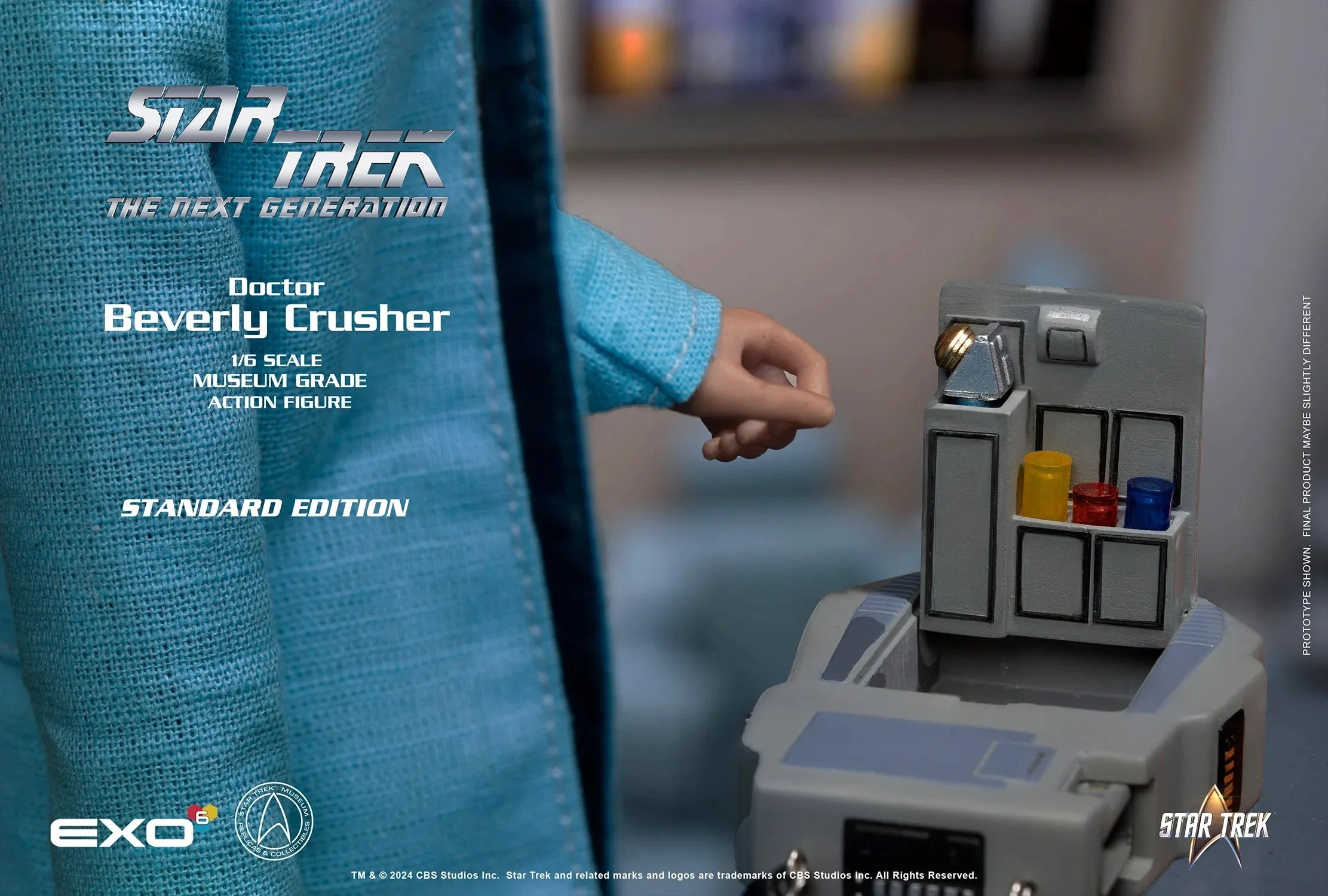 EXO-6 Star Trek: The Next Generation Dr. Beverly Crusher (Standard Ver.) 1/6 Scale Figure