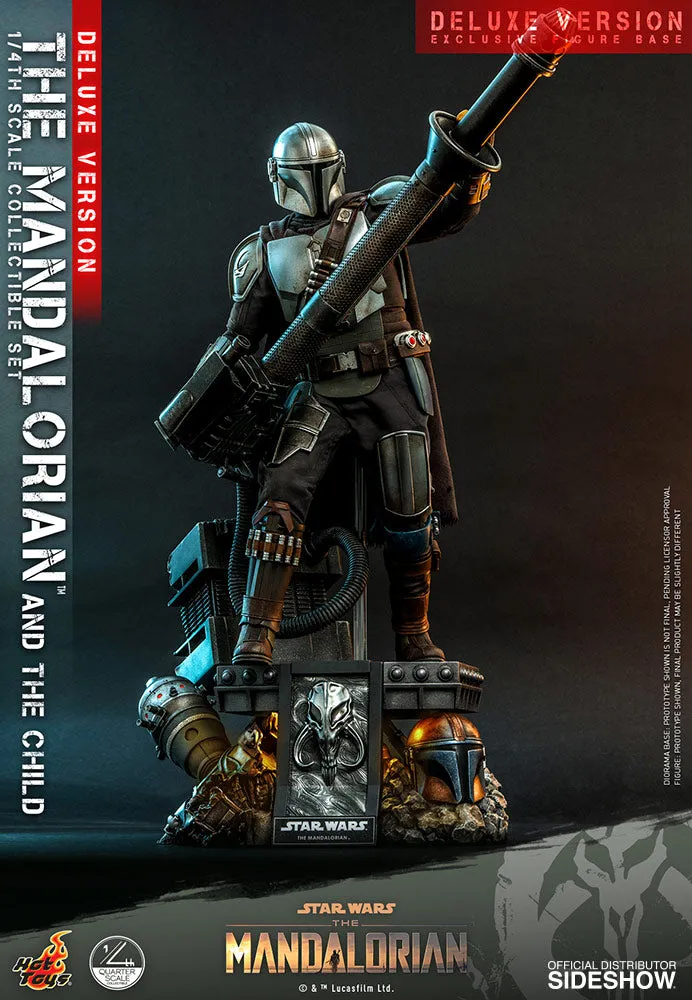 Hot Toys The Mandalorian™ and The Child / Grogu™ (Deluxe Version) - 1/4 Scale