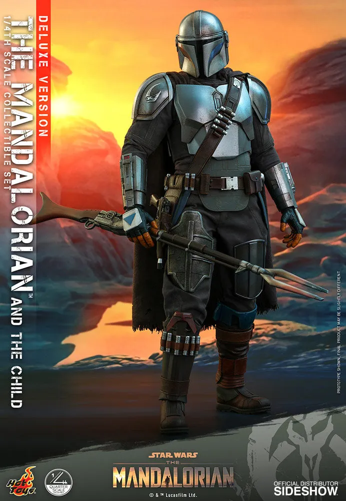 Hot Toys The Mandalorian™ and The Child / Grogu™ (Deluxe Version) - 1/4 Scale