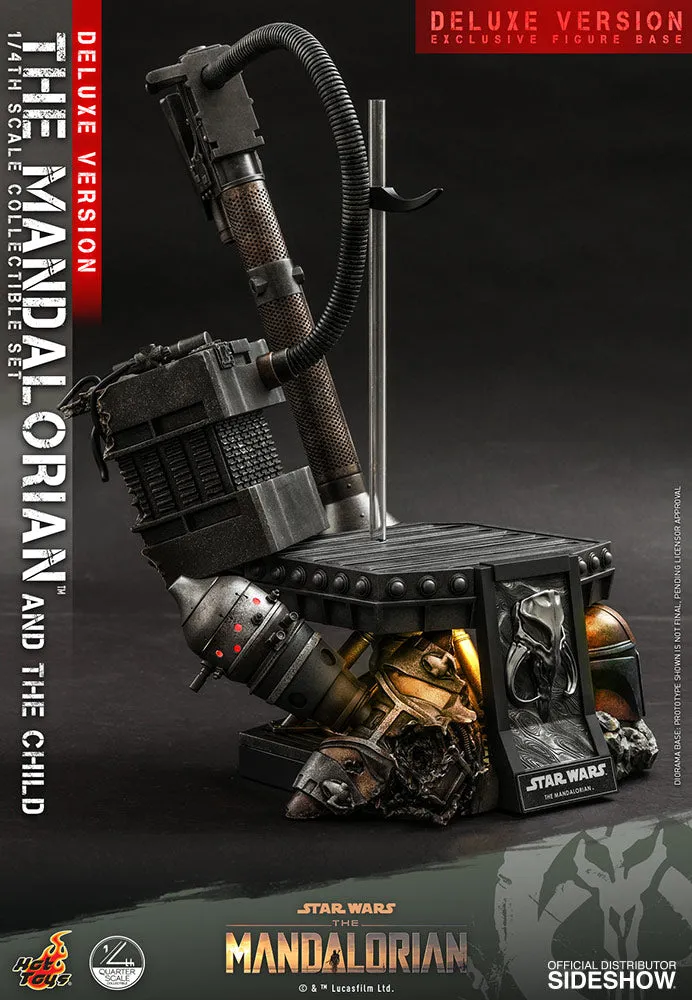 Hot Toys The Mandalorian™ and The Child / Grogu™ (Deluxe Version) - 1/4 Scale