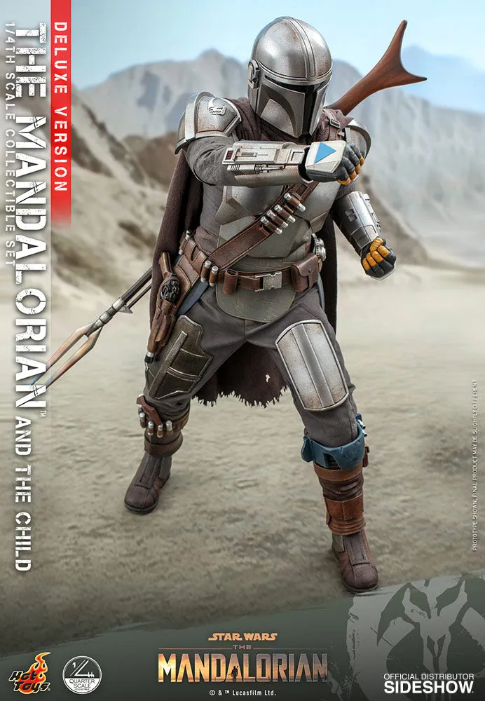 Hot Toys The Mandalorian™ and The Child / Grogu™ (Deluxe Version) - 1/4 Scale