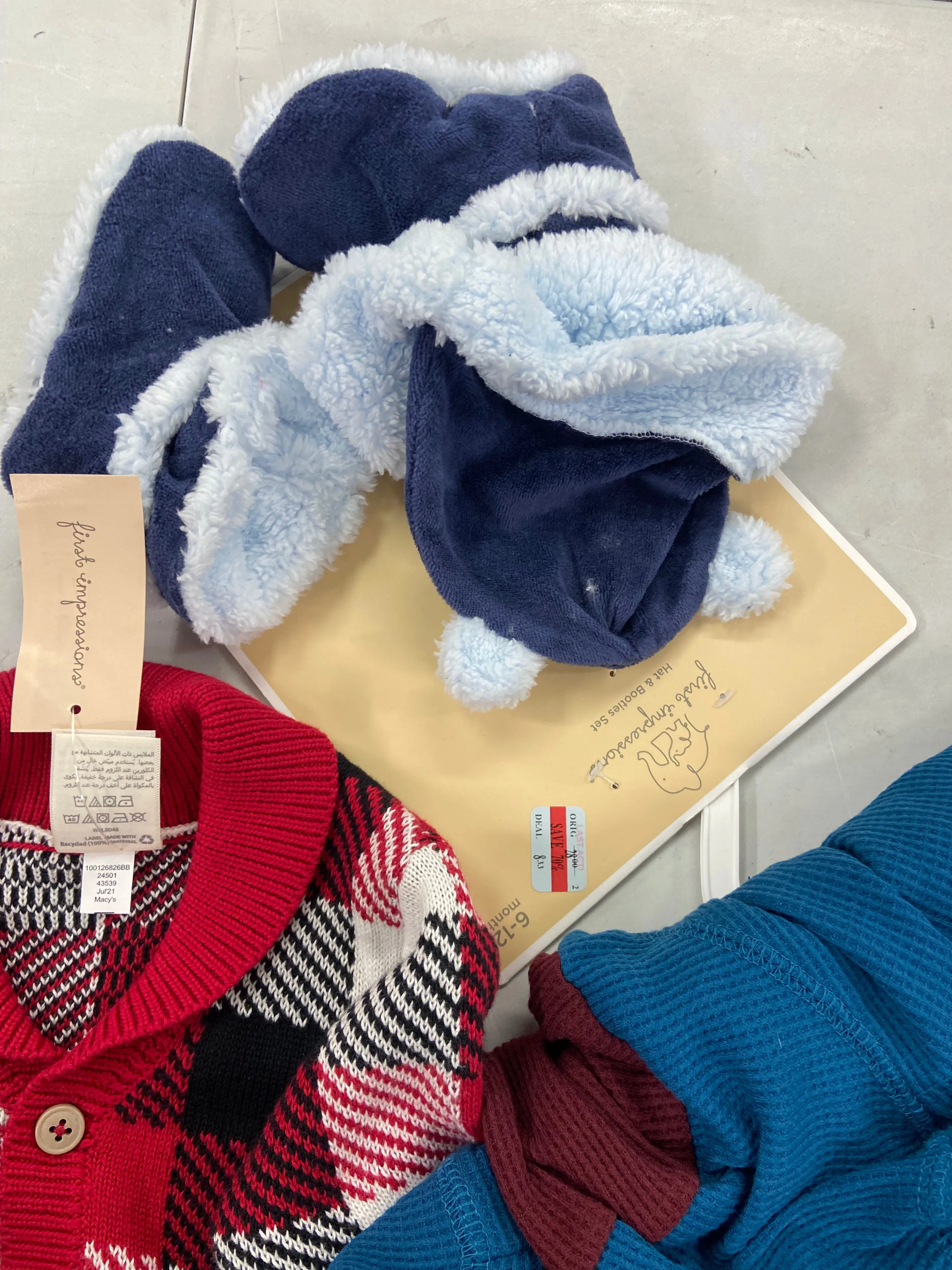 Kid's & Baby's Clothing Assorted Wholesale Lot, CALVIN KLEIN, LEVI'S, LUCKY BRAND, NAUTICA, NIKE, STAR WARS, UNIVIBE and more, 16 items, Shelf Pulls, MSRP $568
