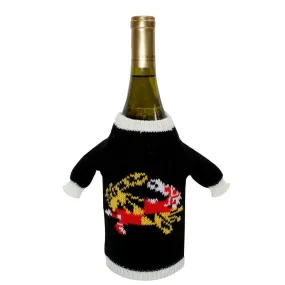 Maryland Full Flag Crab / Wine Bottle Sweater