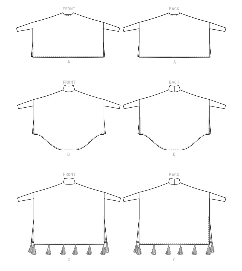 McCall's sewing pattern 8241 Misses' Tops