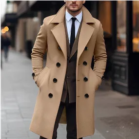 Men’s Long Wool Coat