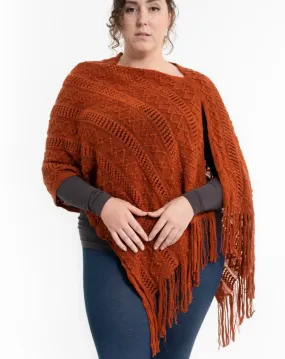 #N585 TRIBAL PONCHO