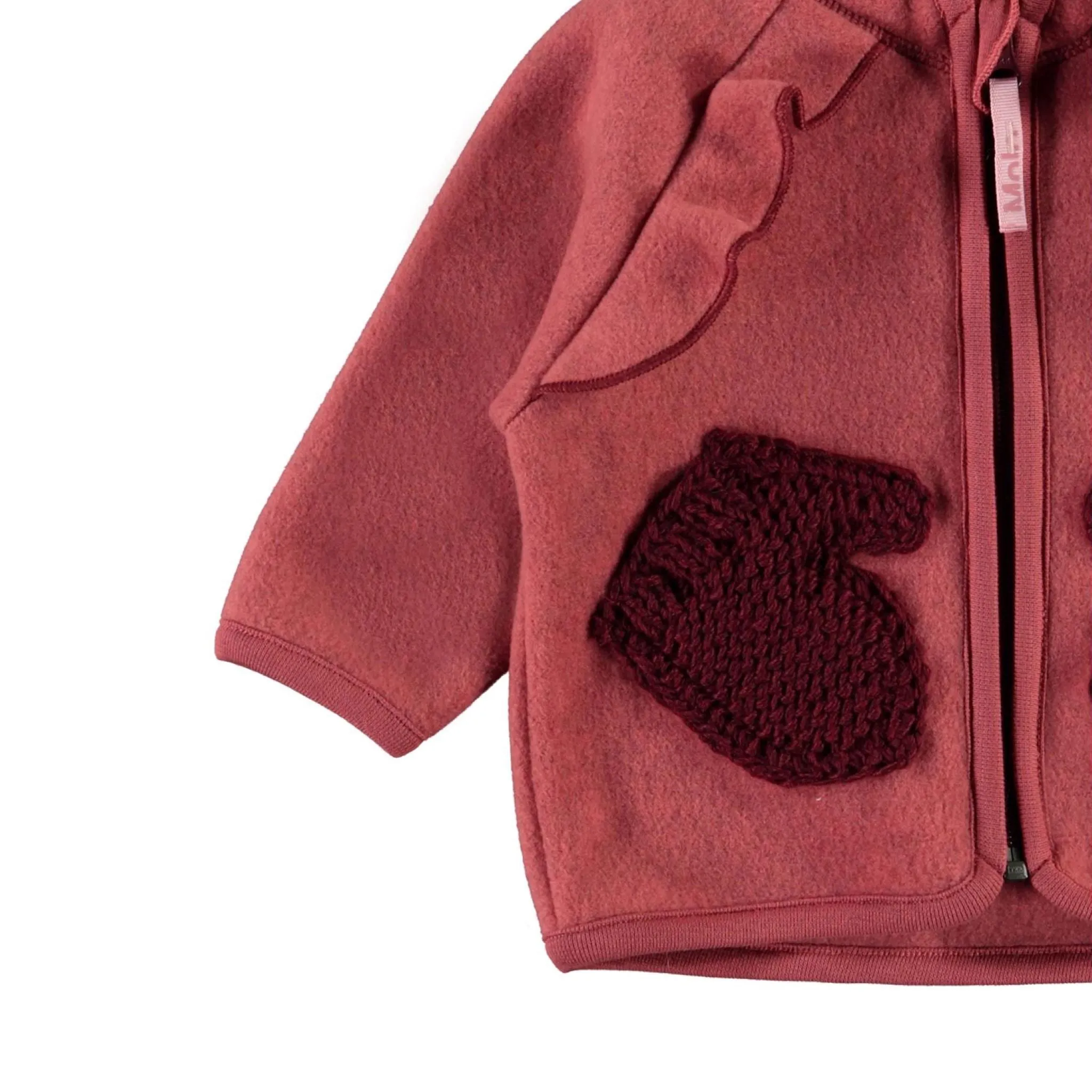 Organic Polar Fleece Baby Jacket  - 70% OFF FINAL SALE