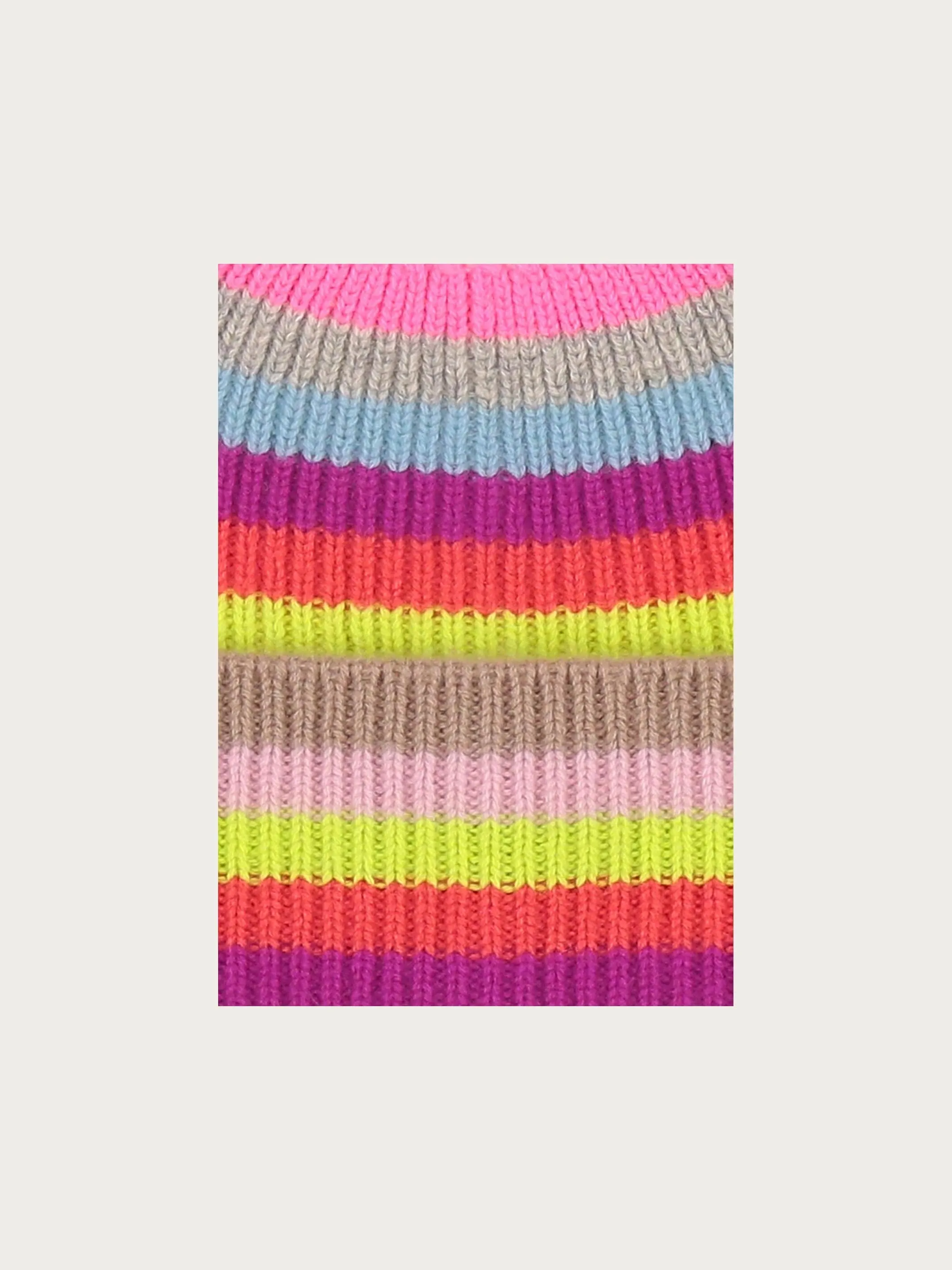 Signature Multi Stripe Knit Beanie