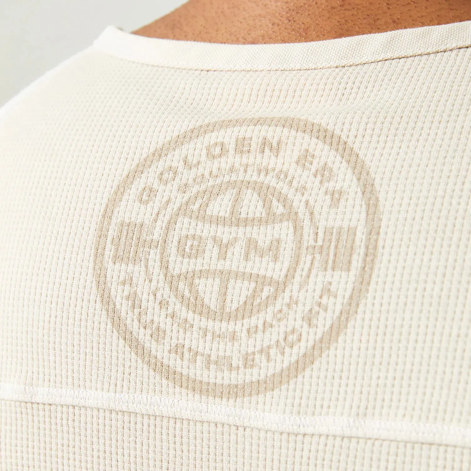 SQUATWOLF Men's Golden Era Waffle Top Short Sleeves