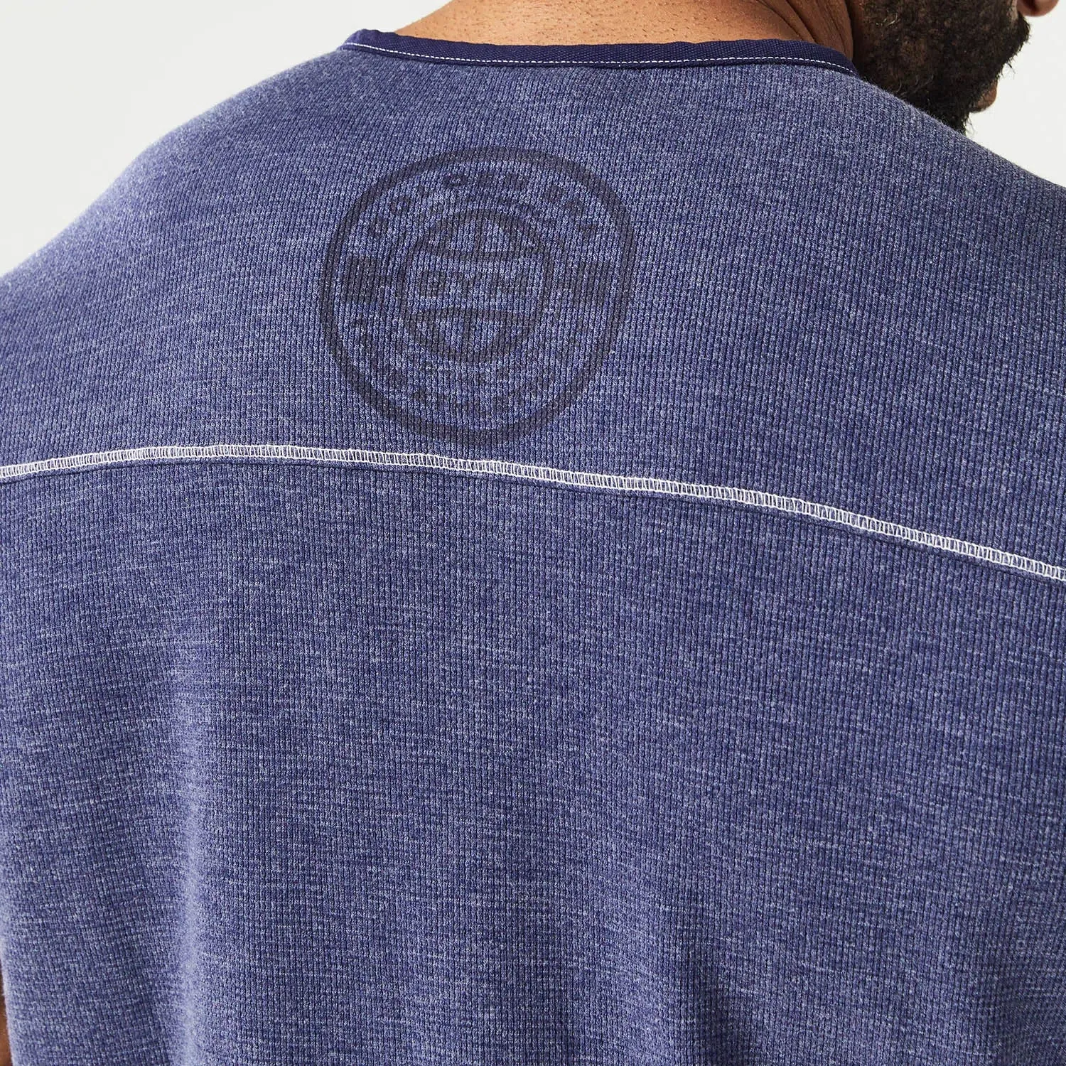 SQUATWOLF Men's Golden Era Waffle Top Short Sleeves