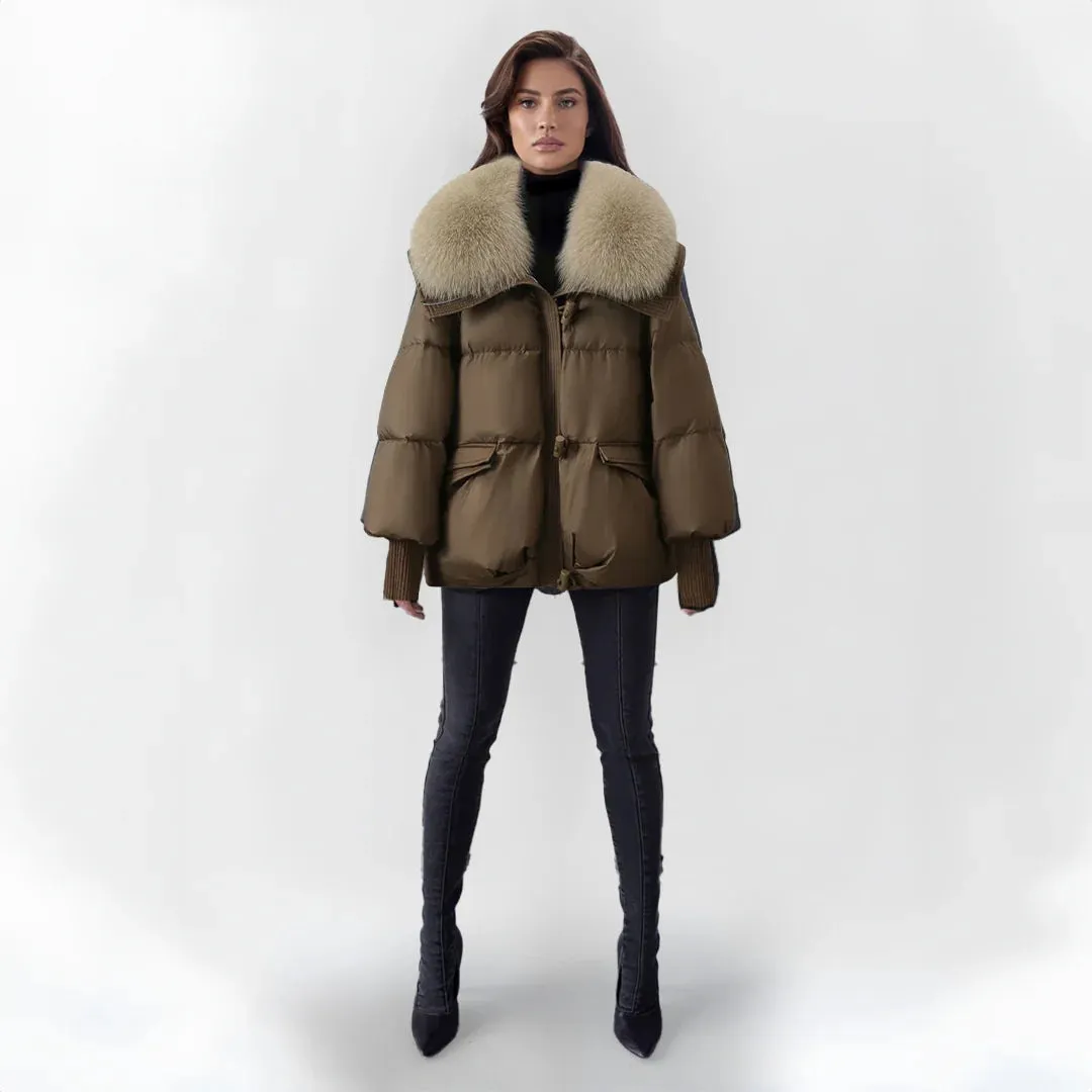 Stylish Winter Coat with Luxury