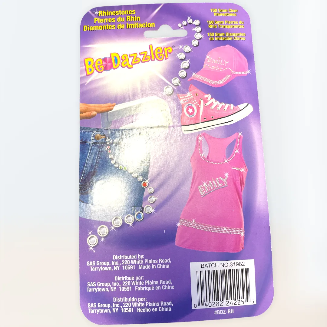 The Original Bedazzler Clear Rhinestones-150 Pieces