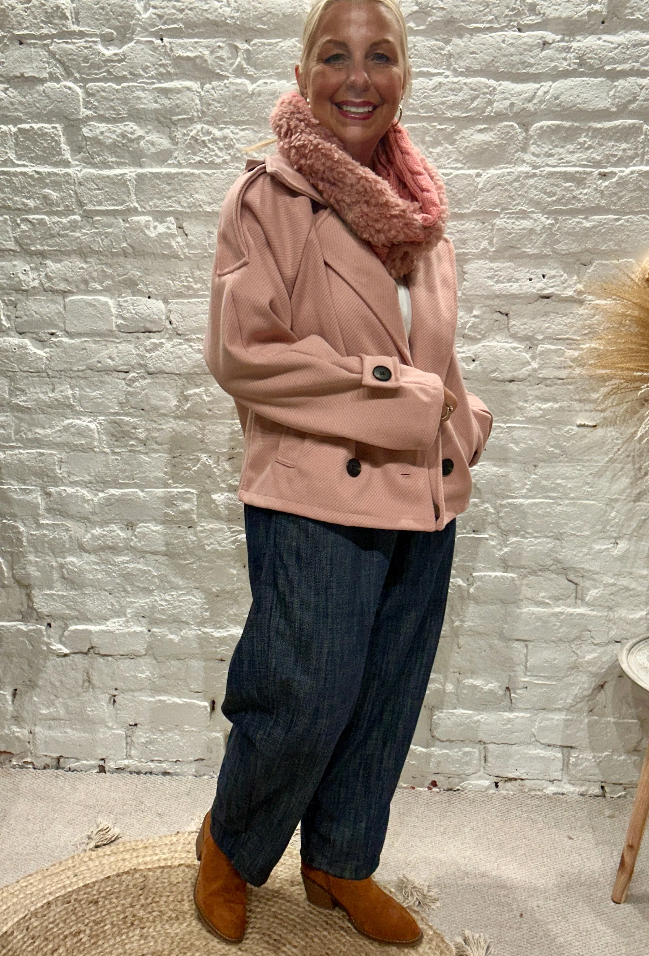 The shorty Short  Trench Button Through Jacket